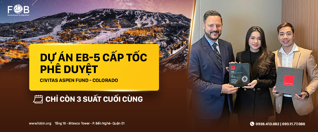Dự án đầu tư EB5 Civitas Aspen Fund ở Colorado - FOB Investment & Migration